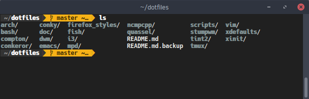 My Dotfiles Dir